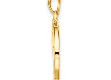 SS/Gold Plated Pendants Style QC9732GP - Classique Jewelry Inc.