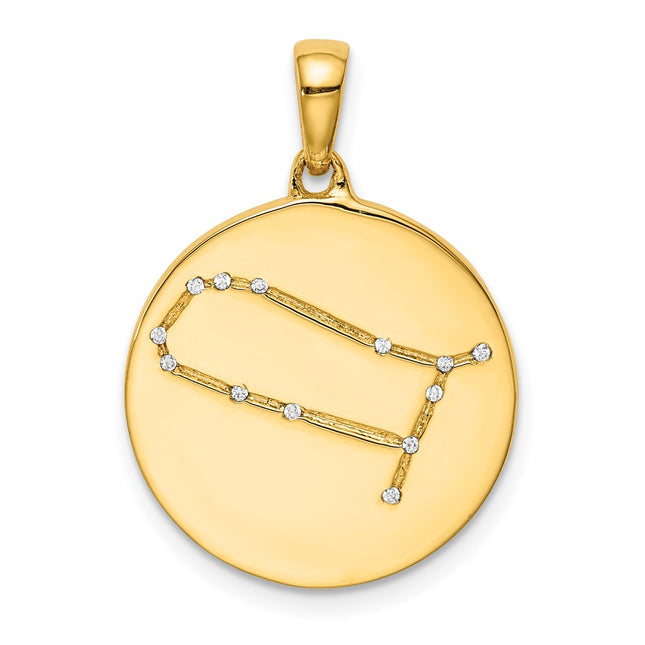 SS/Gold Plated Pendants Style QC9732GP - Classique Jewelry Inc.