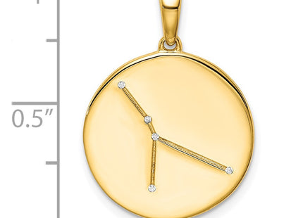 SS/Gold Plated Pendants Style QC9733GP - Classique Jewelry Inc.