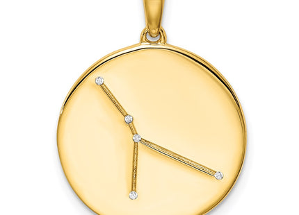 SS/Gold Plated Pendants Style QC9733GP - Classique Jewelry Inc.