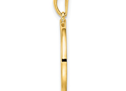 SS/Gold Plated Pendants Style QC9734GP - Classique Jewelry Inc.