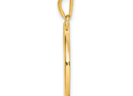 SS/Gold Plated Pendants Style QC9735GP - Classique Jewelry Inc.