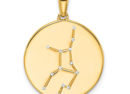SS/Gold Plated Pendants Style QC9735GP - Classique Jewelry Inc.