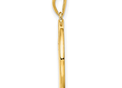 SS/Gold Plated Pendants Style QC9736GP - Classique Jewelry Inc.