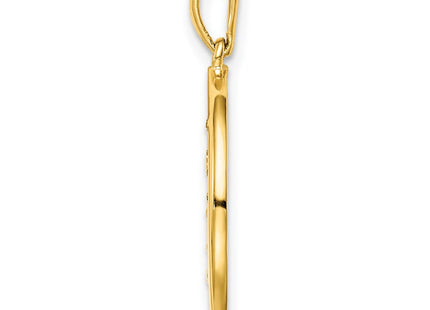 SS/Gold Plated Pendants Style QC9737GP - Classique Jewelry Inc.