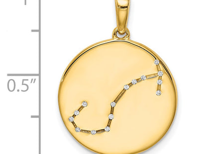 SS/Gold Plated Pendants Style QC9737GP - Classique Jewelry Inc.