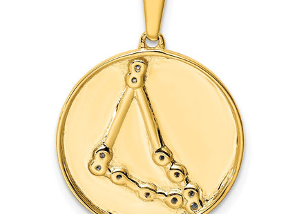 SS/Gold Plated Pendants Style QC9739GP - Classique Jewelry Inc.