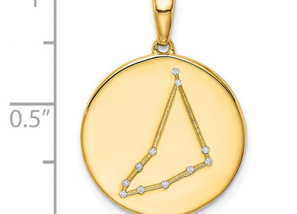 SS/Gold Plated Pendants Style QC9739GP - Classique Jewelry Inc.