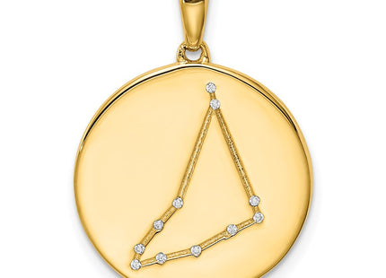 SS/Gold Plated Pendants Style QC9739GP - Classique Jewelry Inc.