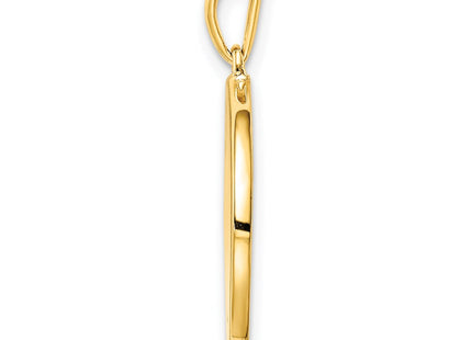 SS/Gold Plated Pendants Style QC9741GP - Classique Jewelry Inc.