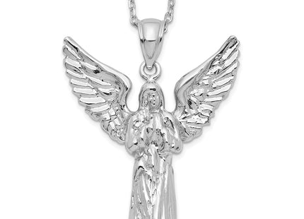 Sterling silver angel necklace