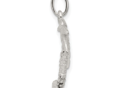 Sterling silver tree charm, alternate view