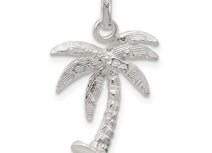Sterling silver tree charm, further view