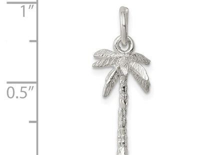 Sterling silver tree charm, another view