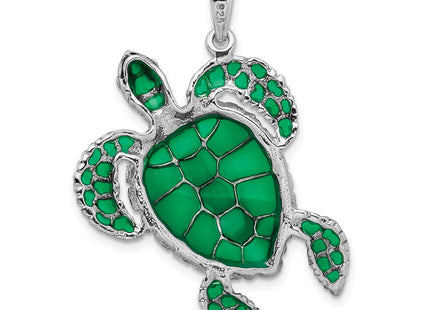 Sterling silver pendant, another view