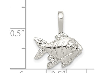 Sterling silver charm, another view