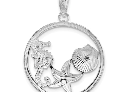 Sterling Silver Pendants Style QC9821 - Classique Jewelry Inc.