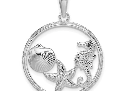 Sterling Silver Pendants Style QC9821 - Classique Jewelry Inc.