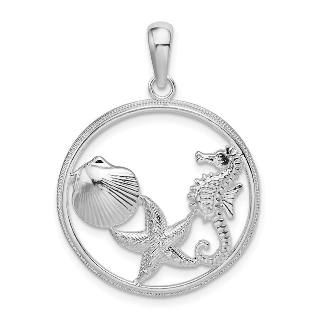 Sterling Silver Pendants Style QC9821 - Classique Jewelry Inc.
