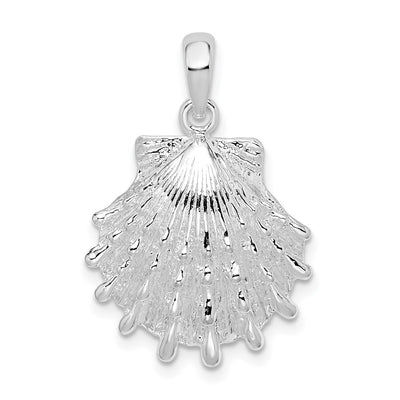 Sterling silver paw pendant