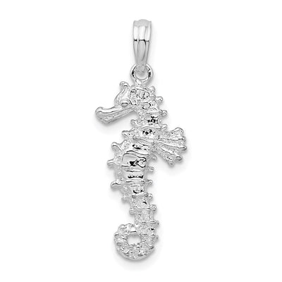 Sterling silver seahorse pendant