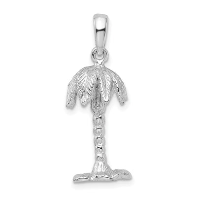 Sterling silver tree pendant