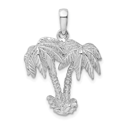 Sterling silver tree pendant