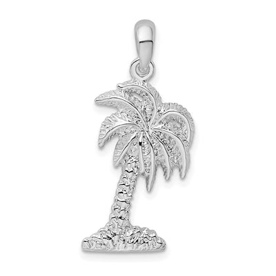 Sterling silver tree pendant