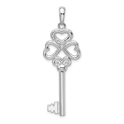 Sterling silver heart pendant