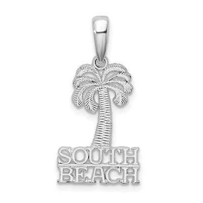 Sterling silver tree pendant