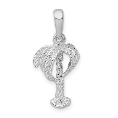Sterling silver tree pendant