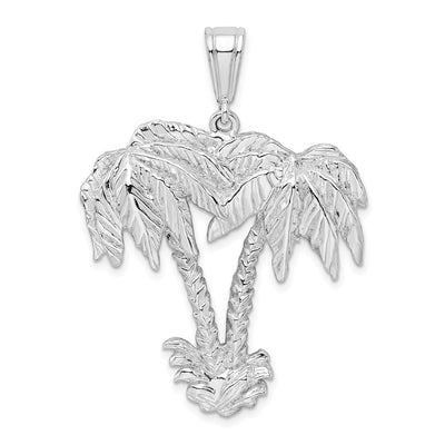 Sterling silver tree pendant
