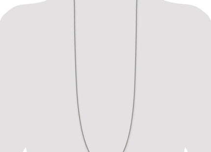 Sterling silver curb link anklet