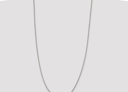 Sterling silver curb link anklet, additional view