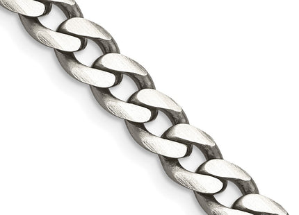 Sterling silver curb link chain