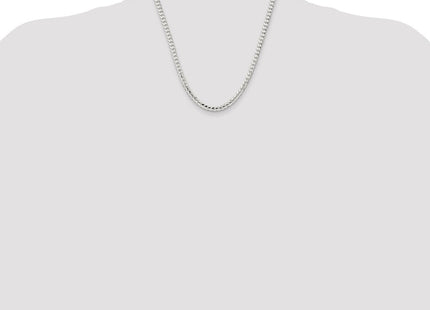 Sterling silver curb link chain