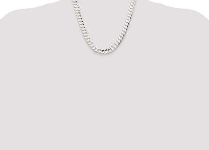 Sterling silver curb link chain