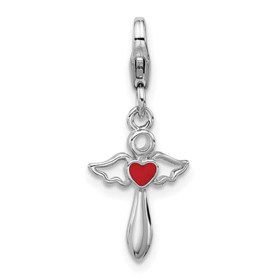 Sterling silver heart charm
