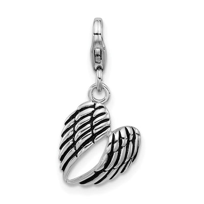 Sterling silver heart charm