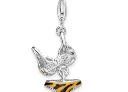 Sterling Silver Pendants Style QCC419 - Classique Jewelry Inc.