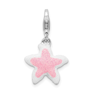 Sterling silver starfish charm
