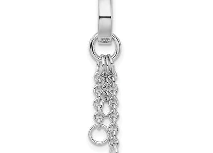 Sterling Silver Pendants Style QCC615 - Classique Jewelry Inc.