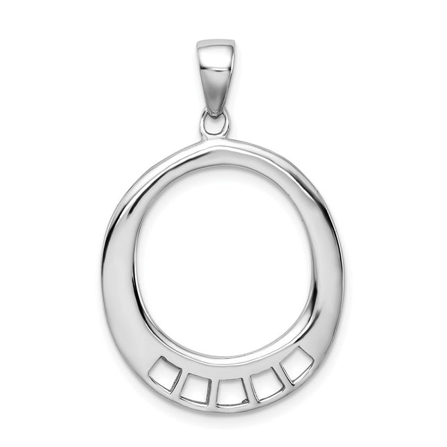 Sterling Silver Pendants Style QCC625 - Classique Jewelry Inc.