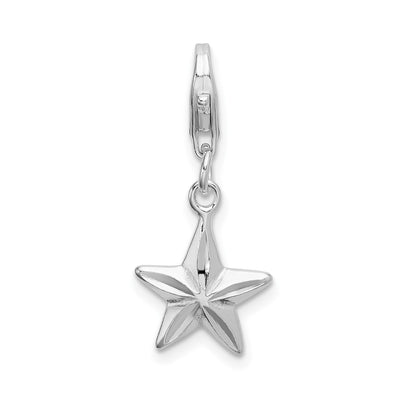 Sterling silver star charm