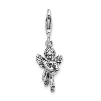 Sterling silver angel charm