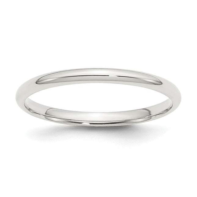 Sterling Silver Comfort Fit Band