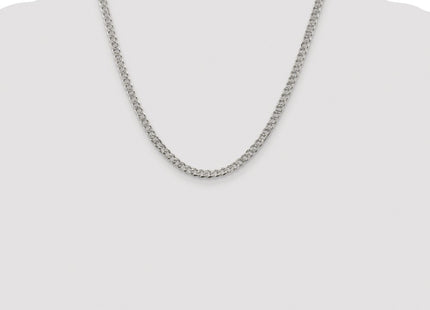 Sterling silver curb link chain