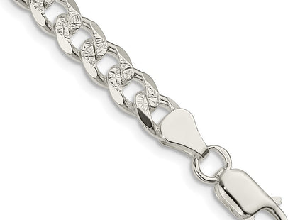 Sterling silver curb link chain