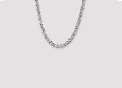 Sterling silver curb link chain