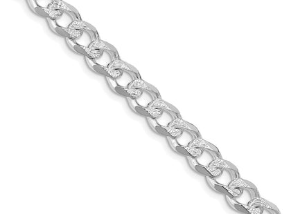 Sterling silver curb link chain